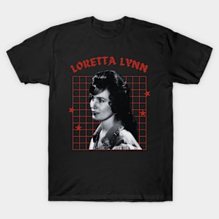 Loretta lynn --- 80s aesthetic T-Shirt